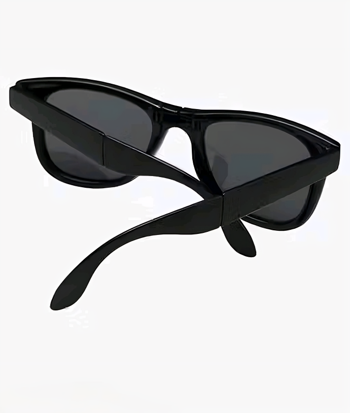 Mursolyn Premium Foldable Wayfarer Sunglasses – Compact, Stylish, and Travel-Ready