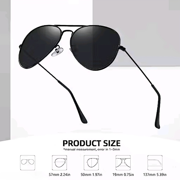 Mursolyn Classic Aviator Sunglasses – UV400 Protection & Timeless Style