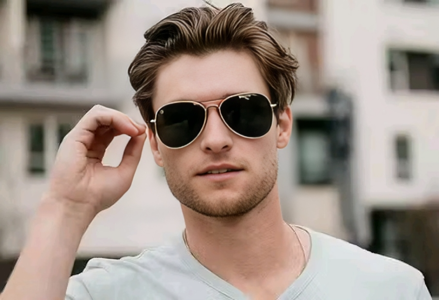 Mursolyn Classic Aviator Sunglasses – Premium Metal Frame with UV400 Protection