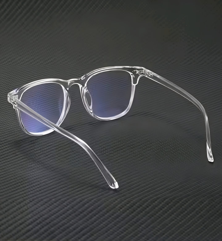 Mursolyn Trendy Transparent Frame Eyeglasses – Lightweight Clear Lens Fashion Eyewear